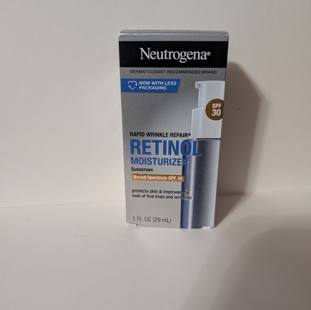 Neutrogena Rapid Wrinkle Repair RETINOL MOISTURIZER SPF 30 Anti Aging 1 fl oz
